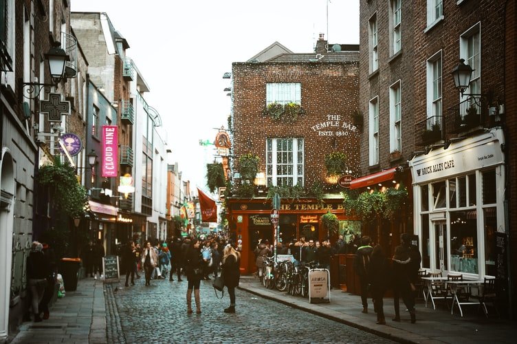 One Night time in Dublin